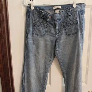 White House Black Market-Noir Denim Jeans